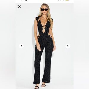 NWT Lace Jumpsuit Fashion Nova